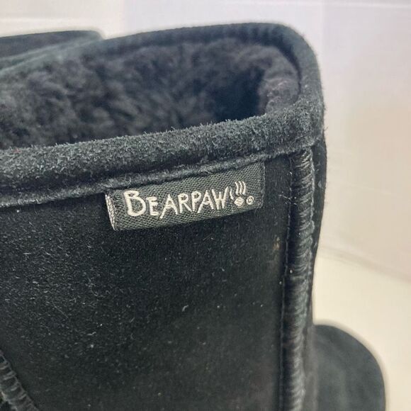 BEARPAWS Women’s Black Suede Boots Size 6‎ - Picture 6 of 11